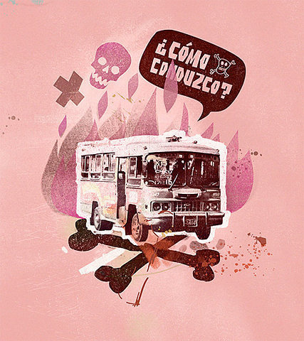 visual evasion - Collages et illustrations de Juan Marin - Graphisme #layout