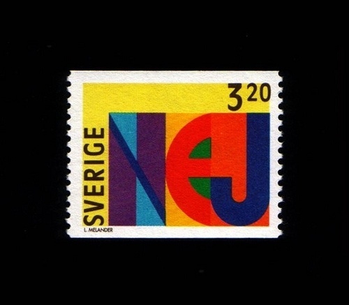 Nej stamp | Flickr - Photo Sharing! #stamp #lars #melander