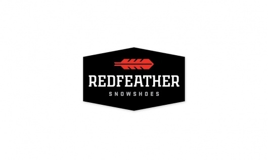 All sizes | Redfeather Snowshoes Primary Identity | Flickr - Photo Sharing! #mark #logo #identity