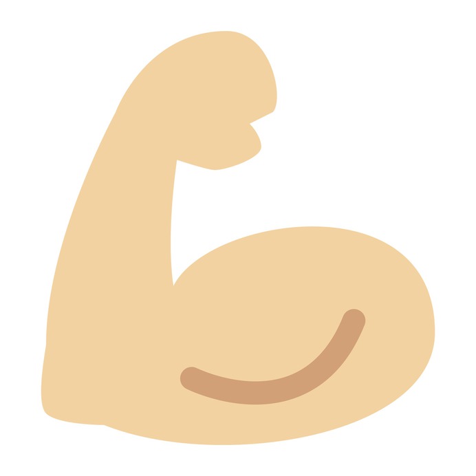 See more icon inspiration related to strong, muscle, exercise, biceps, body parts, medical, exercising, sports and competition and hands and gestures on Flaticon.