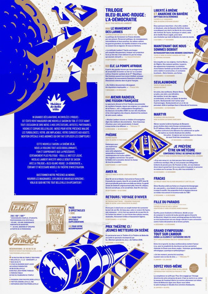 Belleville Theater – Programs