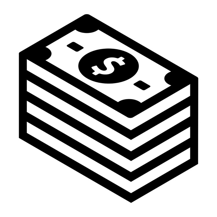 See more icon inspiration related to cash, money, investment, currency, finances, dollar symbol, notes and business on Flaticon.