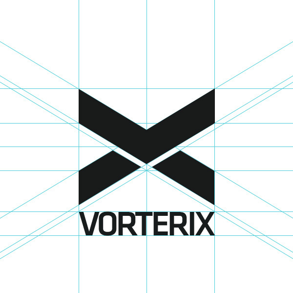 Identidad Vorterix - Daniel Selser #logo #identity #branding