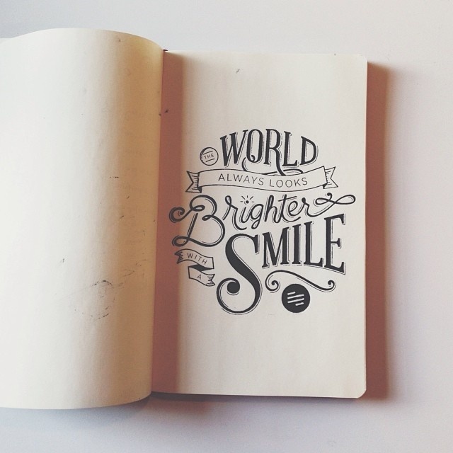 Hand drawn typography #draw #lettering #hand #typography