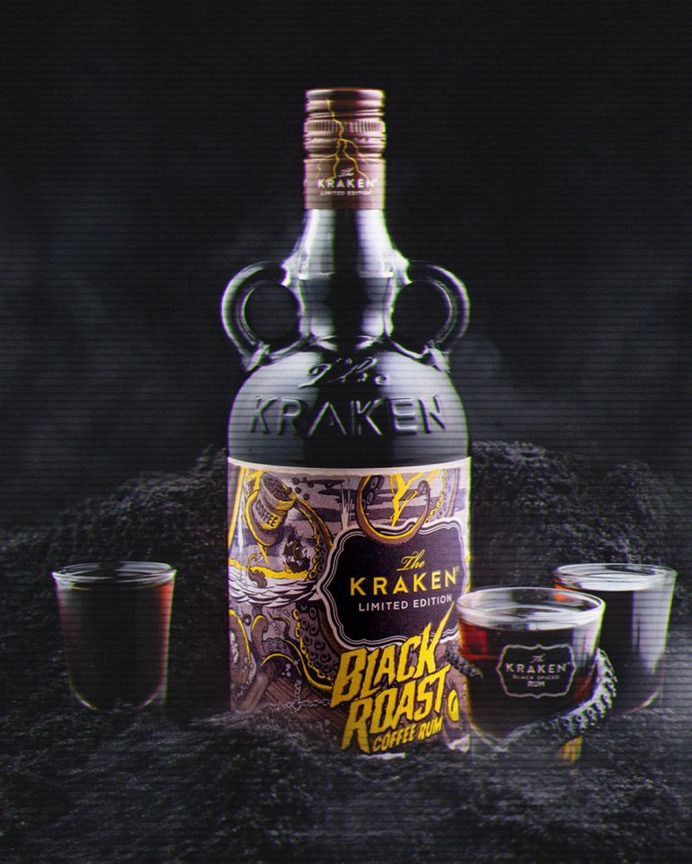 The Kraken Black Roast Coffee Rum | Limited Edition