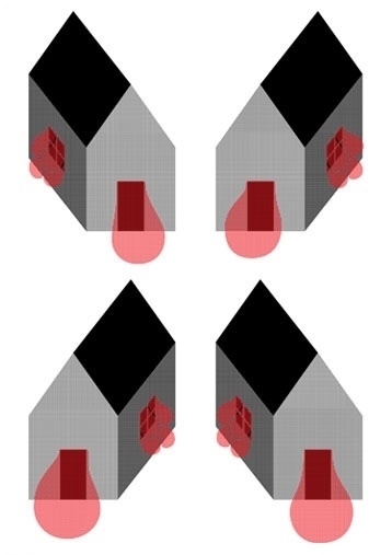 If You Could : Print Series : Apr 2008 #union #illustration #house #krner