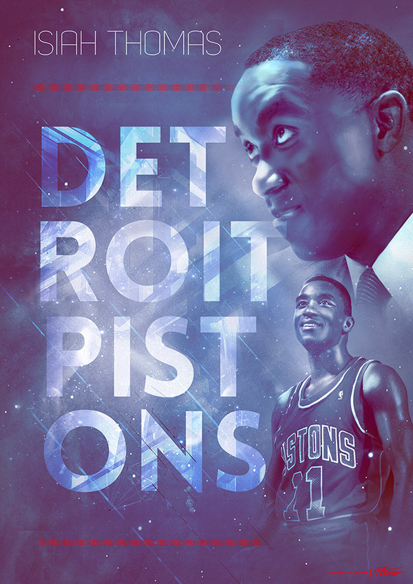 Vintage NBA posters - Collection 2 - on Behance