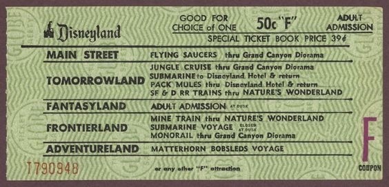 SPECIAL TICKET BOOK