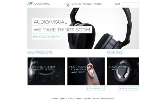 Audio/Visual digital identity on Web Design Served #fddbvdfbb