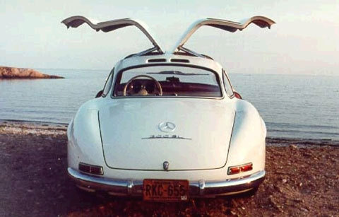 Mercedes alas de gaviotas Chilenos #mercedes