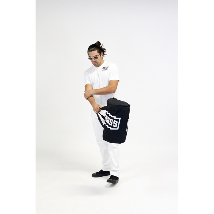 #whiteonwhite #outfit #studio #photography #duffel #sports #bag #branding #identity #merch