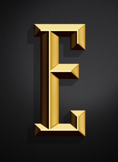 SerialThriller™ #retro #letter #gold #typo #typography