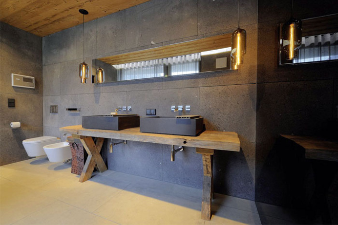 Dark, but Cozy Home in the Mountain - #home, #decor, #interior, #homedecor