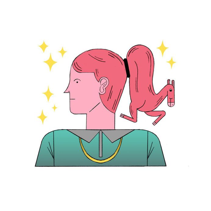 Unpublished ponytail drawing #illustration #drawing #illo #editorial #ponytail