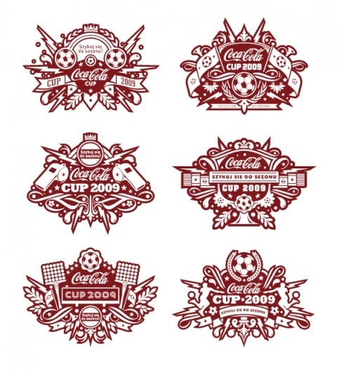 Coca-Cola Cup 2009 Cans on the Behance Network #coke #world #cup #can