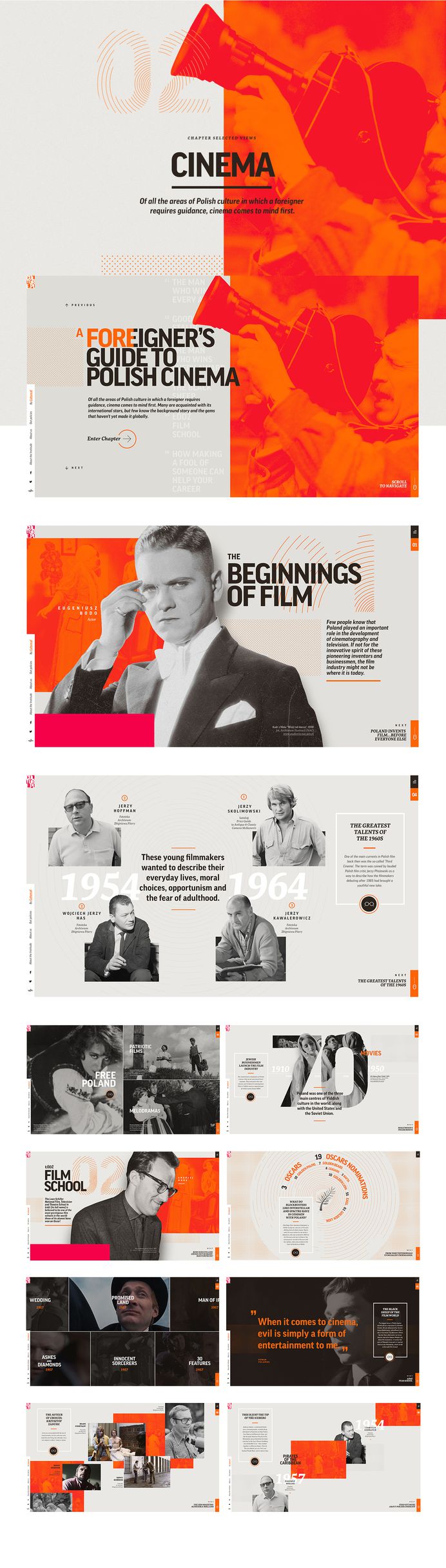 Multimedia Guides to Polish Culture on Behance
