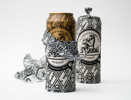 Velkopopovicky Kozel Beer Can Packaging #packaging #beer