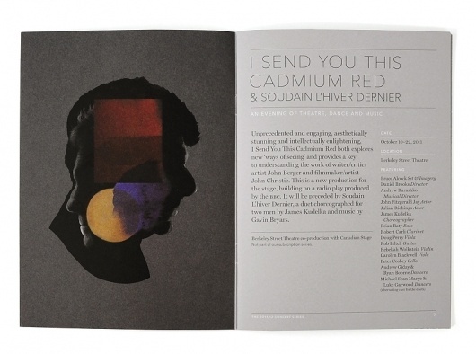 The Art of Time Ensemble : Monnet Design. #print #music #layout #collage #brochure