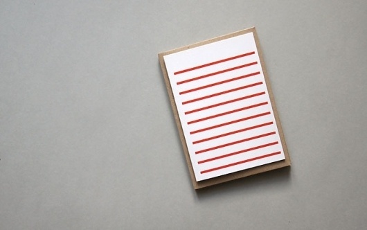 Red Stripetown Gift Card | Karte Design Fabrik #red #stripetown #fabrik #design #karte