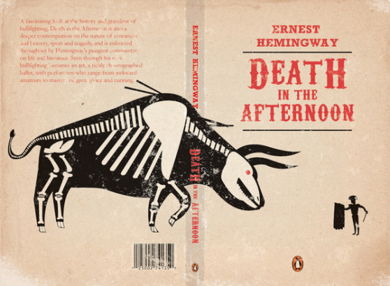 Death in the afternoon #skeleton #hemingway #book #cover #tuscan #bull
