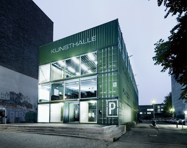 Platoon Kunsthalle by Platoon, Berlin office design #exhibition #up #temporary #pop