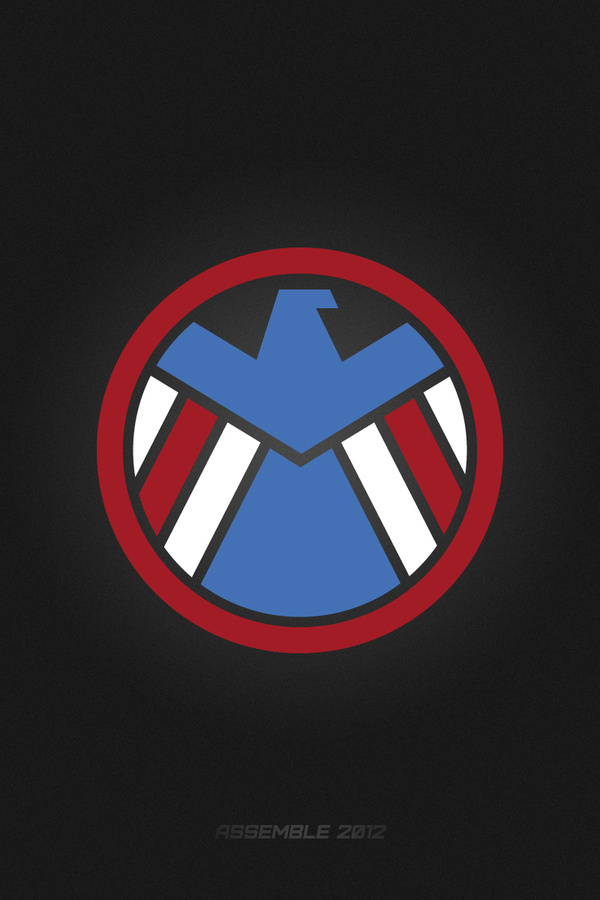 The Avengers #design #captain #avengers #minimal #poster #america