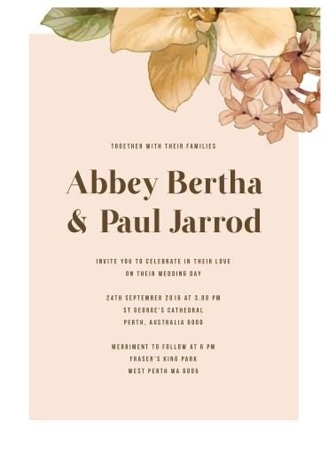 Blooming Day - Wedding Invitations #paperlust #weddinginvitation #weddinginspiration #weddingstationery #cards #paper #digitalprint