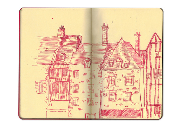 Cambridge Illustration - Katherine Costin #line #ink #sketchbook #illustration #drawing