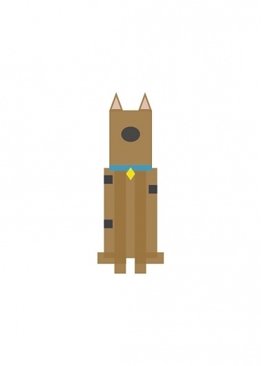 Bare Essentials | Fubiz™ #minimal #character