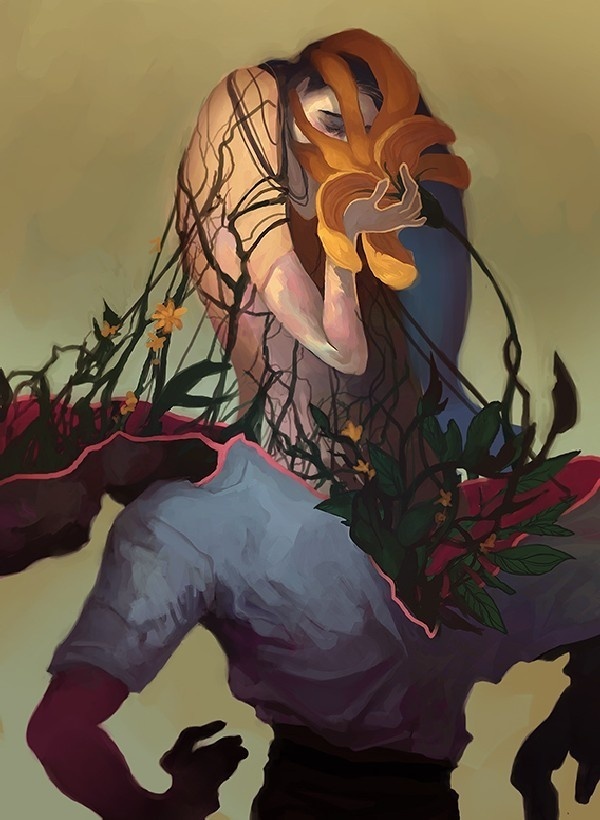 Illustration for Angelica Alzona | Cuded #illustration #angelica #alzona