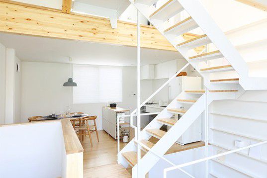 MUJI, MUJI house, three-storey home, Tokyo, prefab home, wooden facade, MUJI furnishing, open plan design, minimalistic interiors, daylit interiors