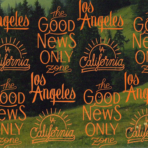 #type #lettering #LosAngeles #GoodNewOnlyZone #California #instagram