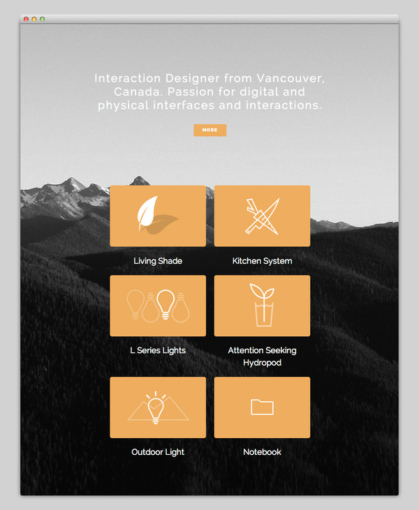 Kyle Thacker #website #layout #design #web