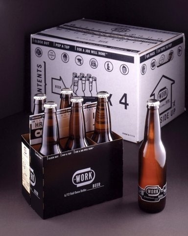 WORK BeerÂ - TheDieline.com - Package Design Blog #packaging #beer