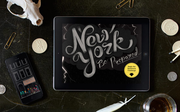 NYC Readiness Challenge — by I Shot Him #interactive #lettering #photo #portfolio #illustration #york #type #web #new