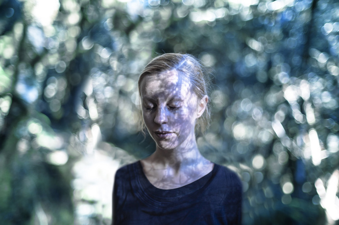 Photographs by Abbie Calvert - Wild, Bleeding Heart #portrait #nature #forest #light #shadow