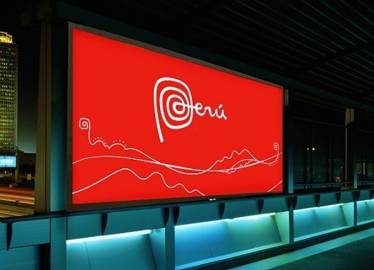Peru's New Brand - Brand New #mark #type #logo