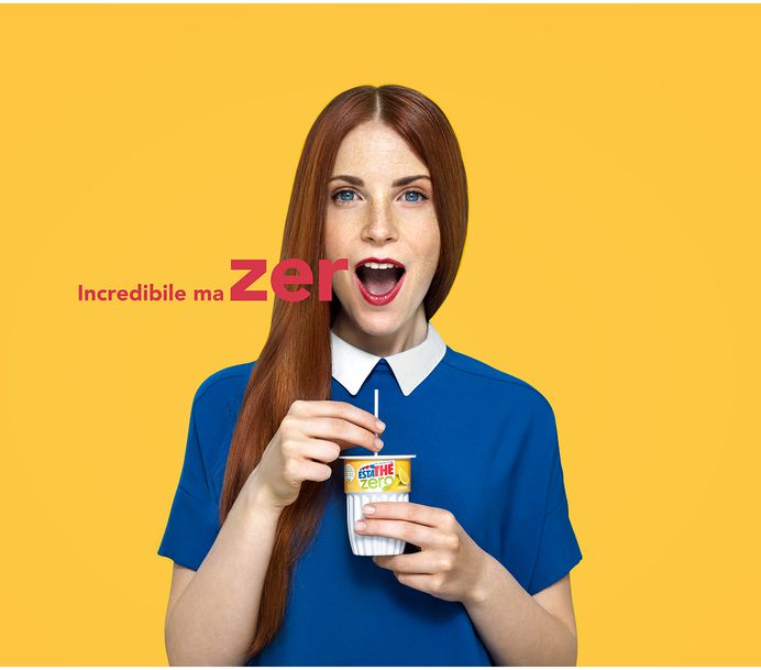 Estathé Zero #summer #color #advertising #photography #tea #zero #estathé #artdirection