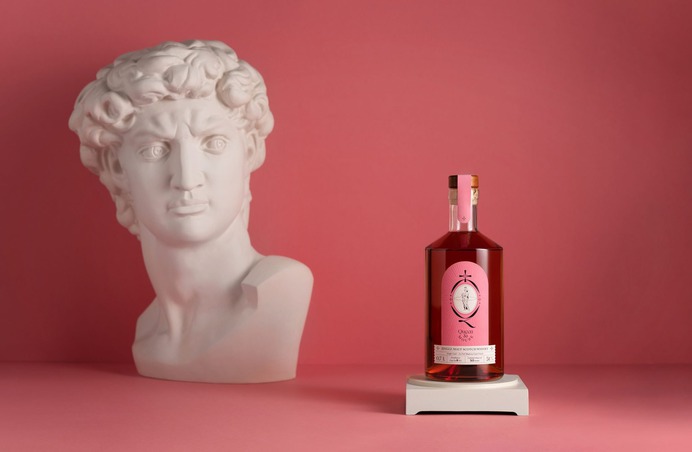 Limited Edition Whisky Bottle Label.