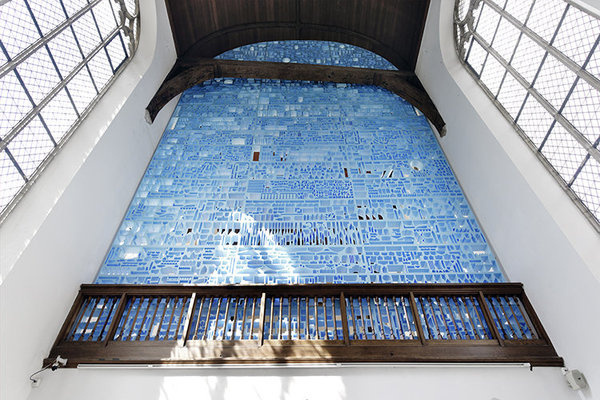1 | A Gorgeous Screen That's Also An Elaborate Cityscape | Co.Design: business + innovation + design #wall #installation