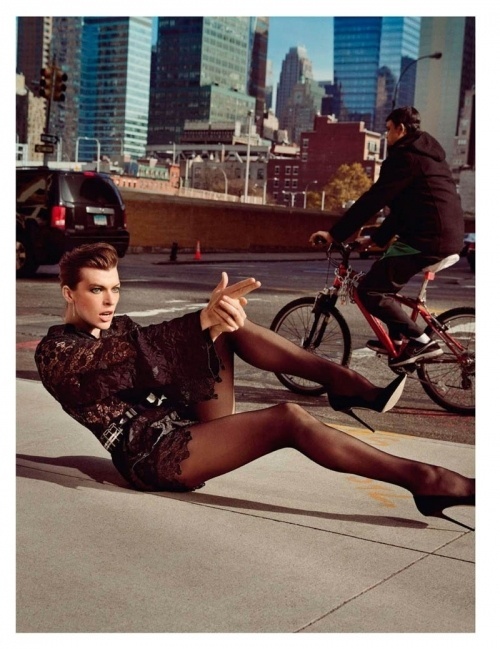Milla Jovovich by Inez & Vinoodh #fashion #photography #inspiration