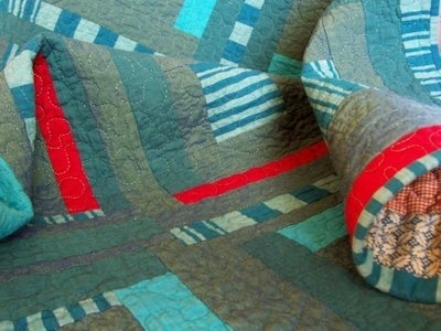 Modern Art Quilt #art #modern