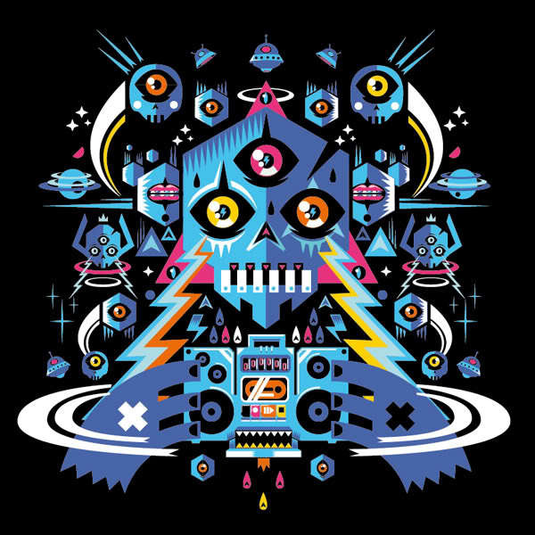 galactica #illustration #vector #niark1 #skull