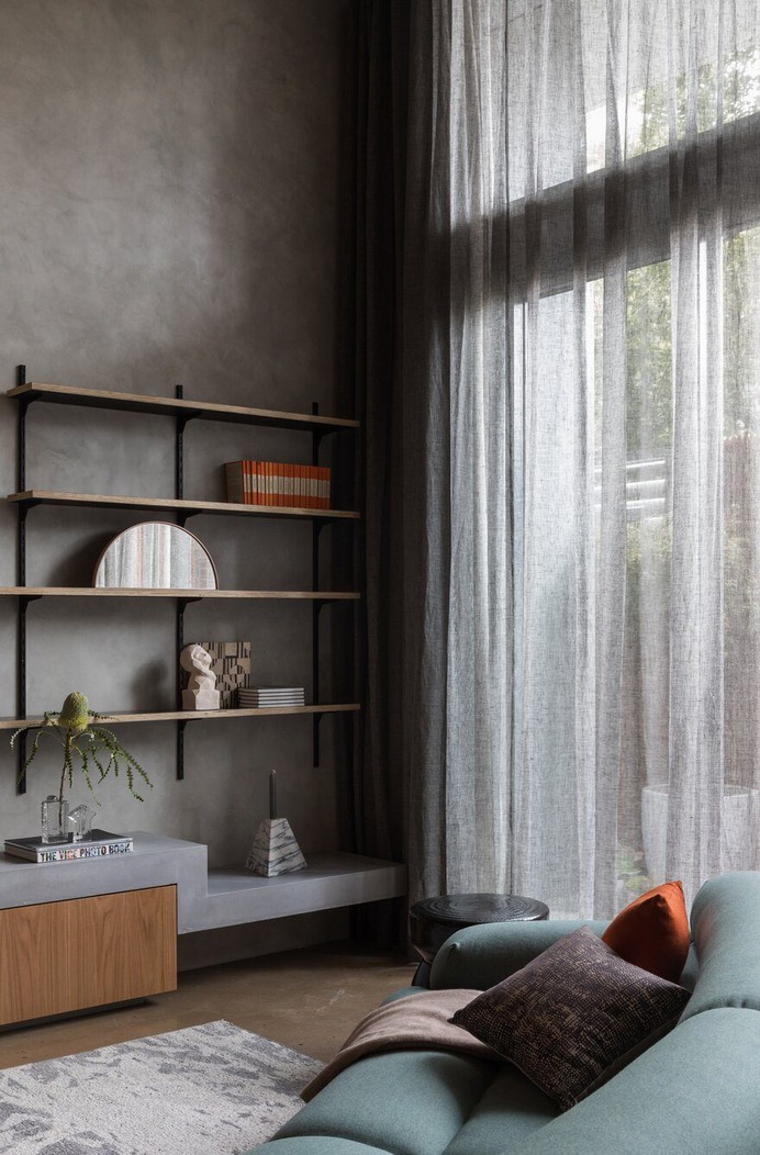 Brutalist Apartment Inspired by a Concrete Bunker: Perfect Storm Loft