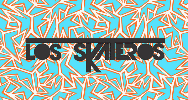 Los Skateros Skateboard crew #typography #type #logo #logotype #kate #logotypes #skateboard