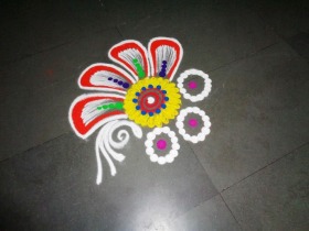Latest Simple Rangoli Designs For Beginners