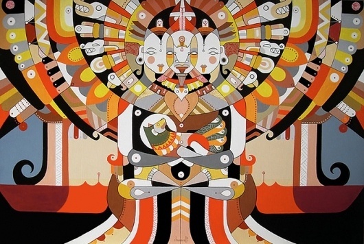 Fernando Chamarelli #illustration #shapes #art