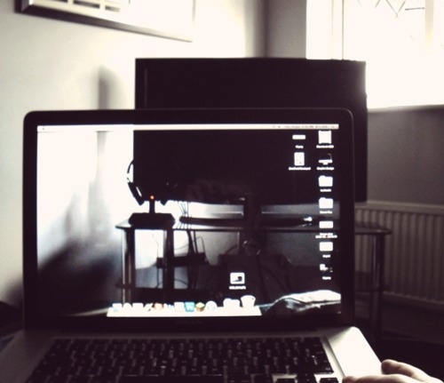 Glassbook Pro #macbook #illusion #glass #concept #idea #pro