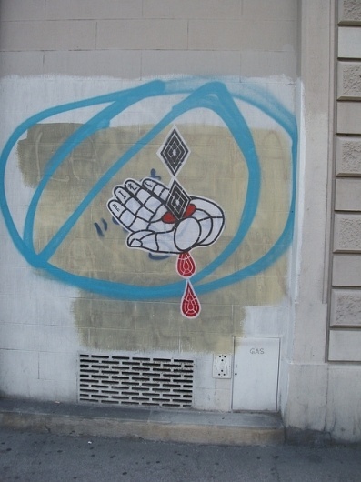 Untitled | Flickr - Photo Sharing! #bile #hand #art #street