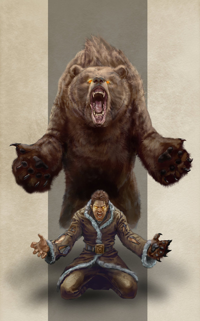 Werebear by razwit